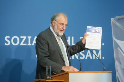 Klaus Wiesehügel, Stellvertretender Bundeswahlbeaufragter für die Sozialversicherungswahlen © BWB / Tom Malesa