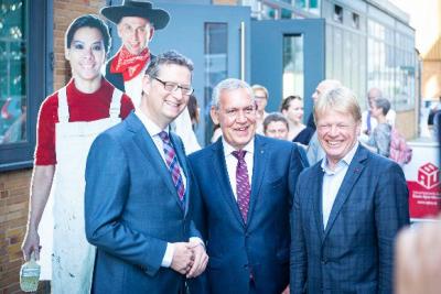 Thorsten Schäfer-Gümbel, Robert Feiger, Reiner Hoffmann