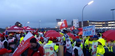Warnstreik bei Rekers