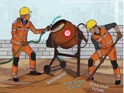 Der junge Grundstein