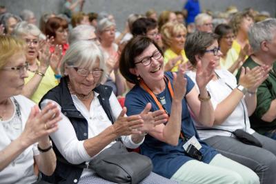 Besucher*innen des Seniorentags