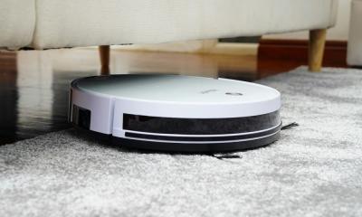 Ein Staubsaugerroboter