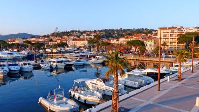 Der Hafen von Sainte-Maxime Der Hafen von Sainte-Maxime