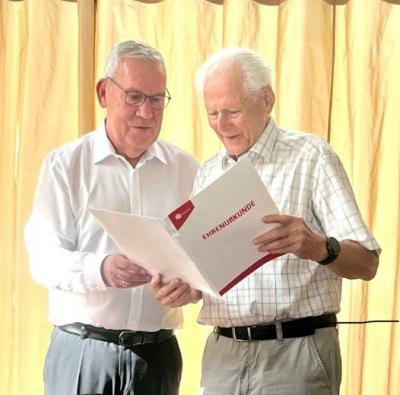 Robert Feiger und Lothar Lindner Robert Feiger und Lothar Lindner