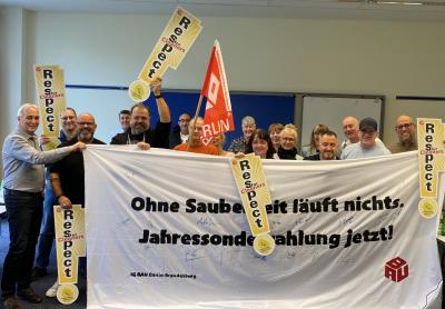 Gruppenfoto der Betriebsräte. 