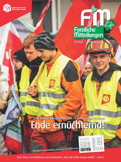 Forstliche Mitteilungen Titel Ausgabe 02 2026