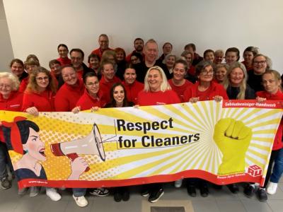 Gebäudereiniger*innen aus Bayern 