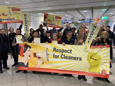 Gebäudereiniger*innen aus Bayern