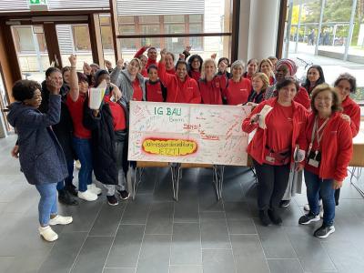 Gebäudereiniger*innen aus Bayern