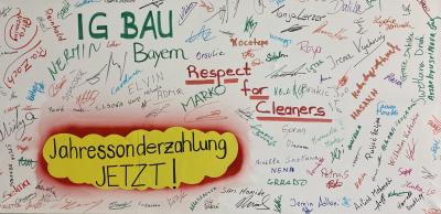 Unterschriftenplakat Firma A. Greitner