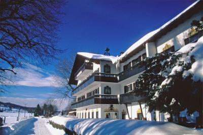 Das Hotel Farbinger Hof im Winter