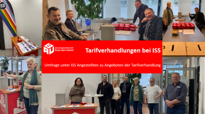 Umfrage unter ISS-Angestellten