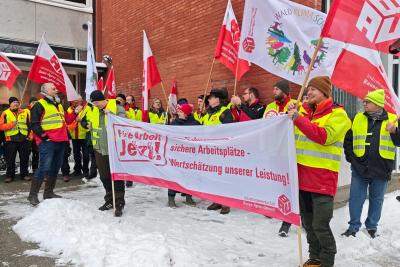 Warnstreik-Demo in Hannover Warnstreik-Demo in Hannover