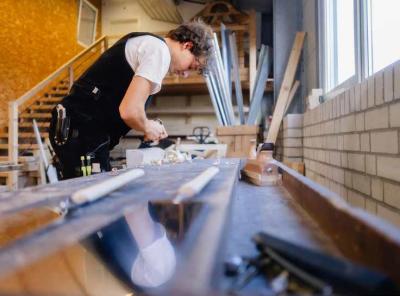 Lamo in der Werkstatt