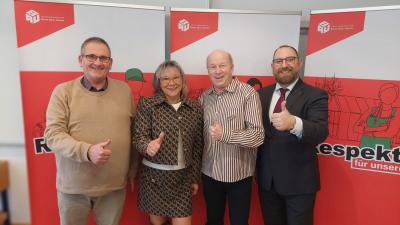 Bundesfachgruppenvorsitzende mit Christian Beck