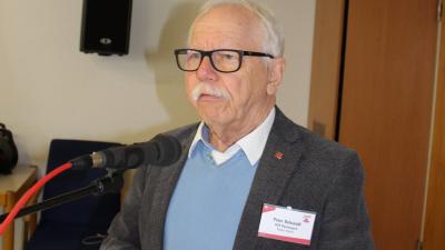 Peter Behrendt bei der 9. Bundesseniorenkonferenz