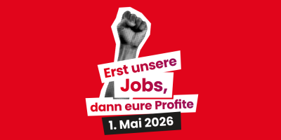 Logo zum 1. Mai 2026