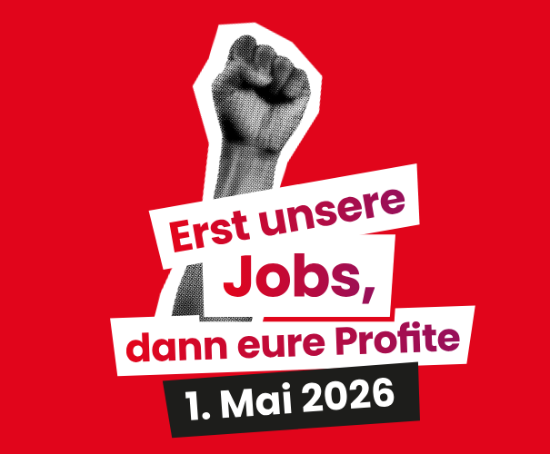 Aufruf zum 1. Mai 2026