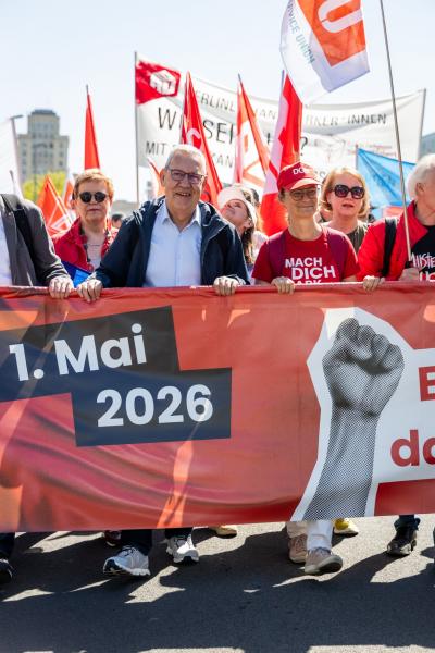 Demonstration zum 1. Mai 2026 in Berlin