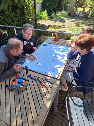 Teilnehmer*innen am Aktionsseminar der IG BAU Region Bayern Teilnehmer*innen am Aktionsseminar der IG BAU Region Bayern