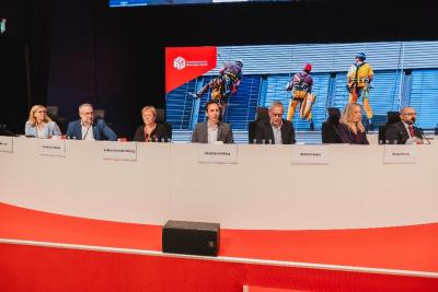 Präsentation des Geschäftsberichts