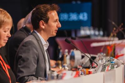 Präsentation des Geschäftsberichts