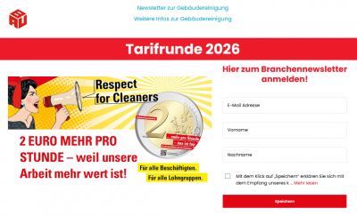 Newsletter Gebäudereinigung Newsletter Gebäudereinigung